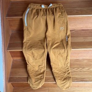 Mustard color size XS nike sweatpants. Almost brand new